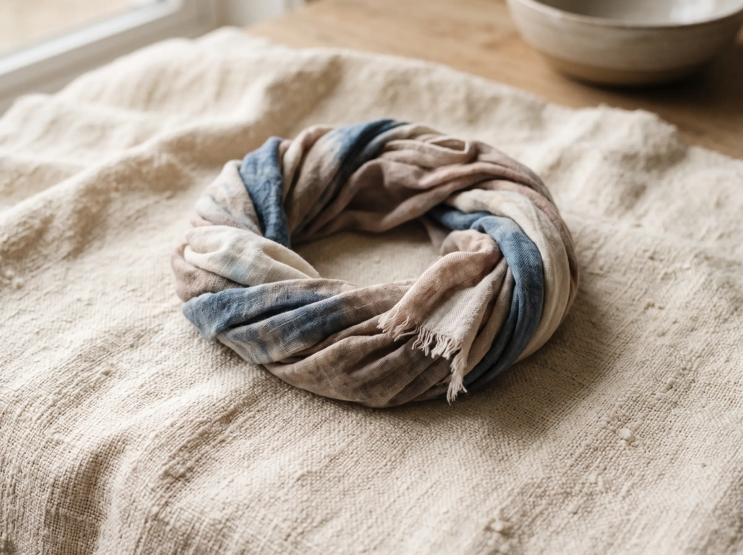 Scarf necklace